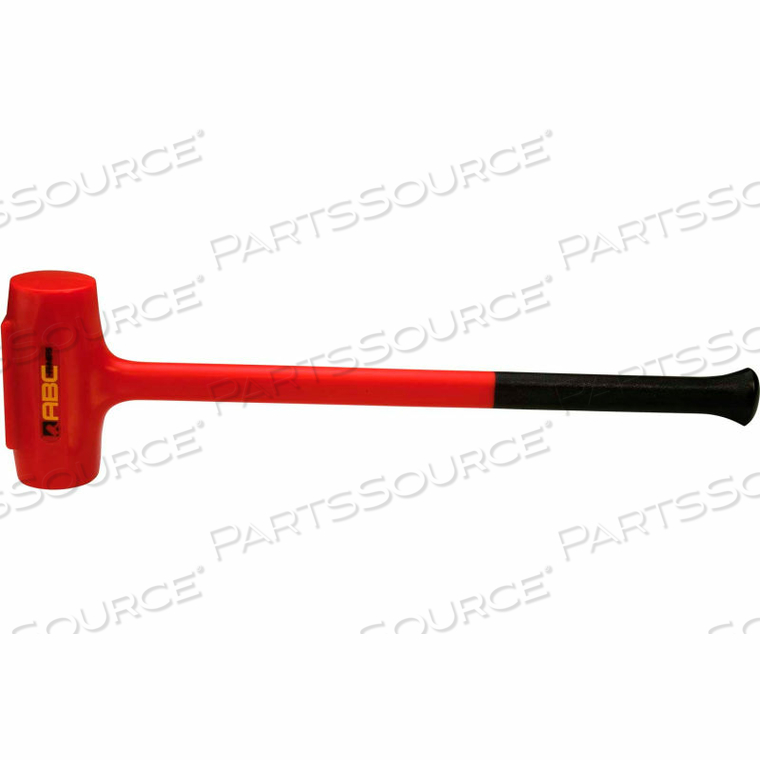 10-1/2 LBS. POLYURETHANE SOFT FACE DEAD BLOW HAMMER by ABC Hammers Inc. 10-1/2 LBS. POLYURETHANE SOFT FACE DEAD BLOW HAMMER by ABC Hammers Inc.