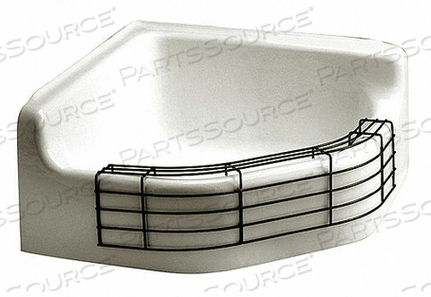 CORNER MOP SINK WITH DROP FRONT 28 IN L by American Standard CORNER MOP SINK WITH DROP FRONT 28 IN L by American Standard