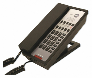 HOSPITALITY PHONE ANALOG DESK BLACK 95DB by Bittel