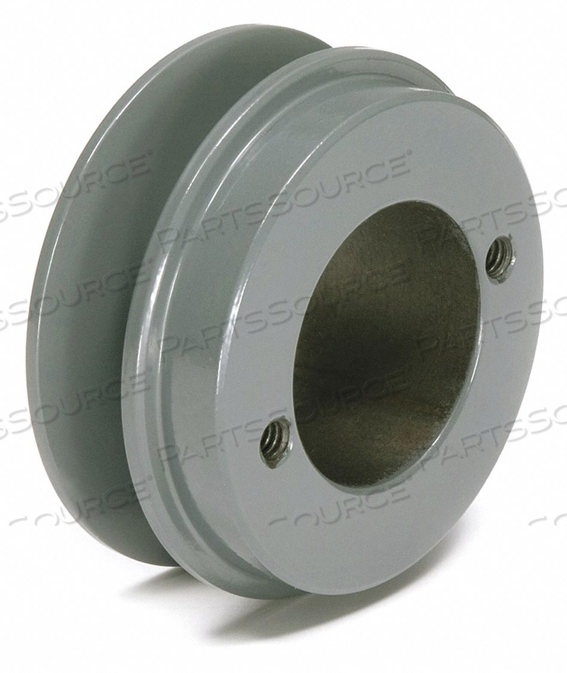 V-BELT PULLEY, BUSHED BORE, 1 GROOVE, 3.25 IN OD, FOR 3L/4L/A/AX BELT SECTION by TB Wood's