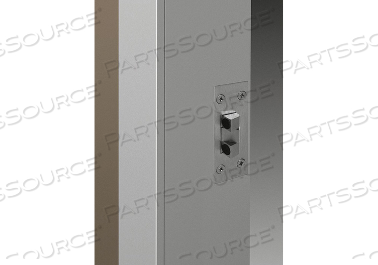 DOOR STOP WALL MOUNT SATIN CHROME by Mckinney