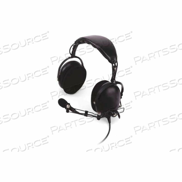 HEAVY DUTY NOISE REDUCTION HEADSET, BOOM MIC & IN-LINE, PPT BTH by Kenwood