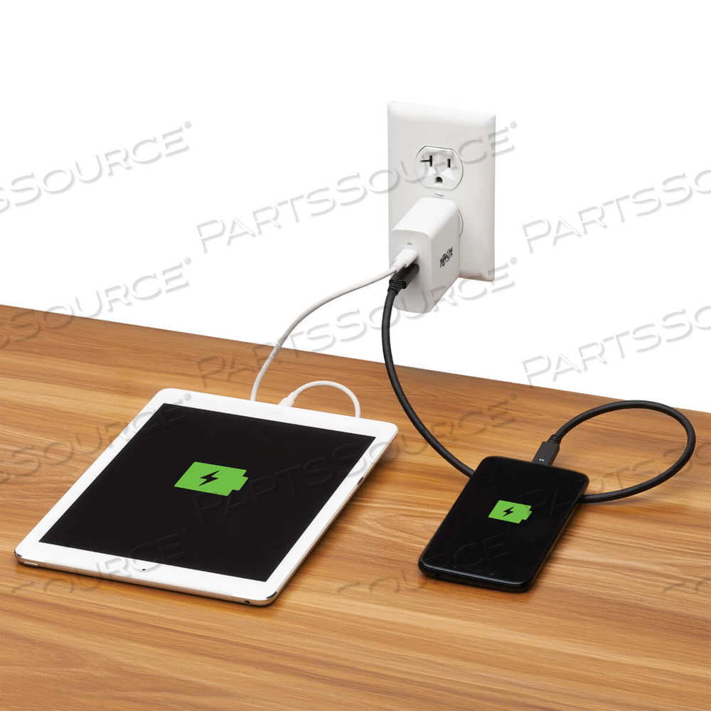 U280-W02-70C2-G,2PT GAN CHRGER by Tripp Lite