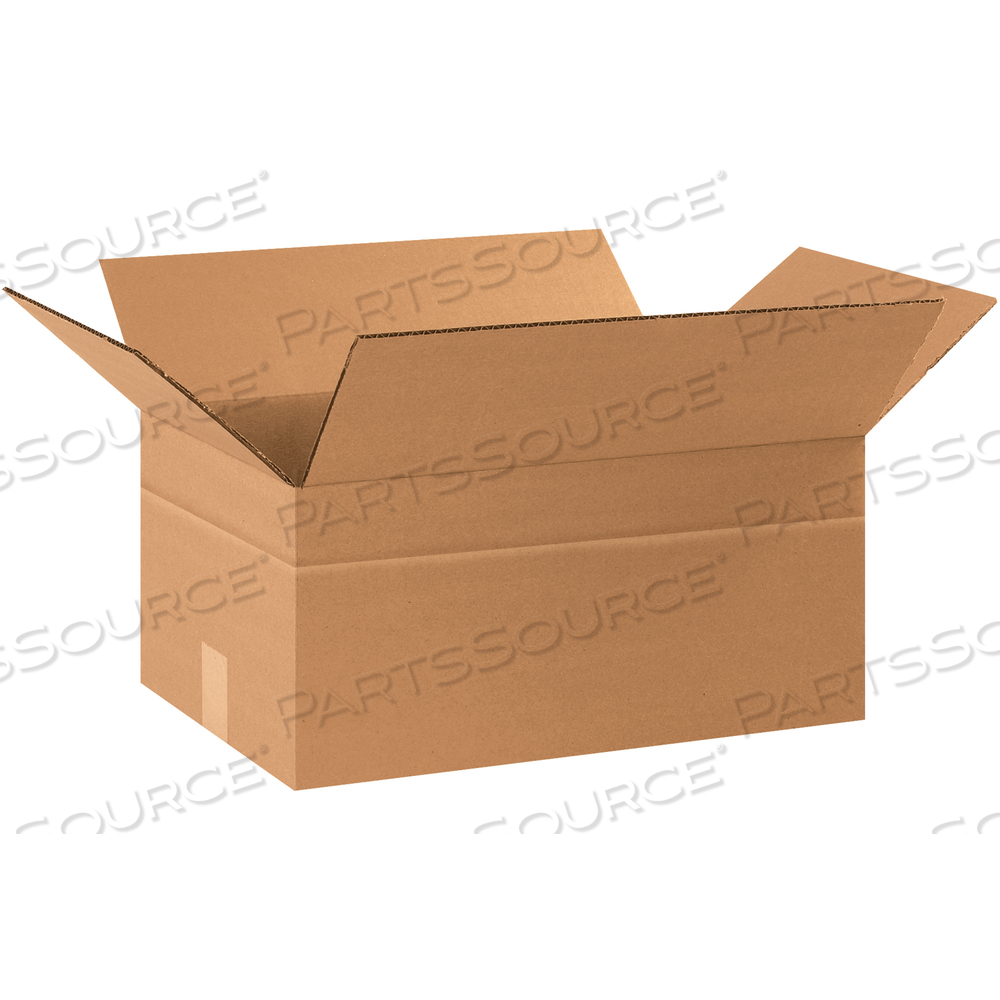 MULTI-DEPTH CORRUGATED BOXES, 17 1/4" X 11 1/4 X 8", KRAFT, 25/BUNDLE by BOX Partners (Box Acquisitions, LLC)