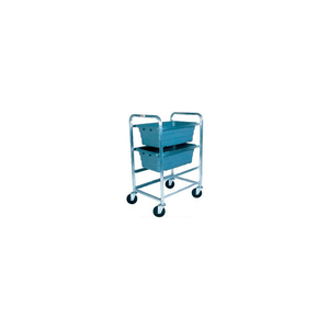 MOBILE STAINLESS STEEL LUG CART CAPACITY 3 LUG, 27"L X 19"W X 41"H, NO LUGS by Winholt