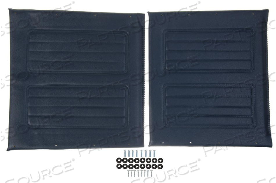 WHEELCHAIR PARTS: NAVY UPHOLSTERY KIT FOR 18" MEDLINE WHEELCHAIRS by Medline Industries, Inc.