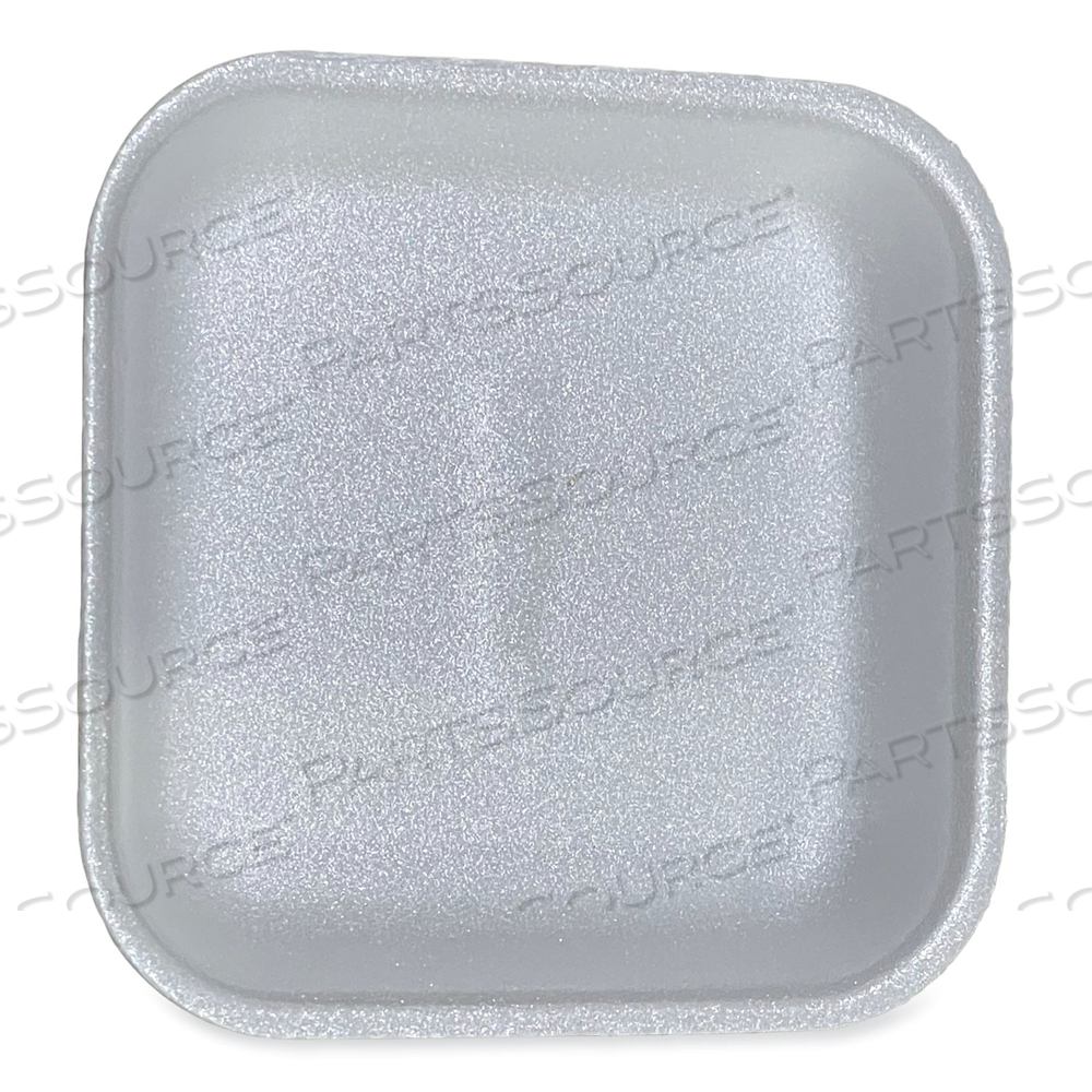 MEAT TRAYS, #1, 5.38 X 5.38 X 1.07, WHITE by Genpak