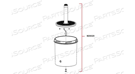ABSORBER CANISTER, FOR USE WITH: FOR ANESTHESIA MACHINE SYSTEM by Draeger Inc.