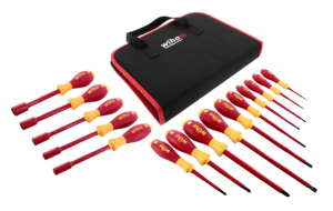 INSULATED SCREWDRIVER/NUTDRIVER SET 15PC by Wiha Tools