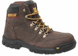 6 WORK BOOT 9 W BROWN STEEL PR by CAT