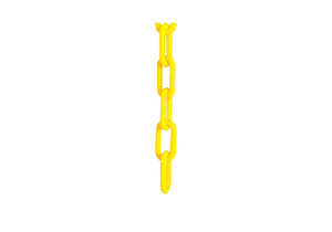 PLASTIC CHAIN 1-1/2 IN X 50 FT YELLOW by Mr. Chain