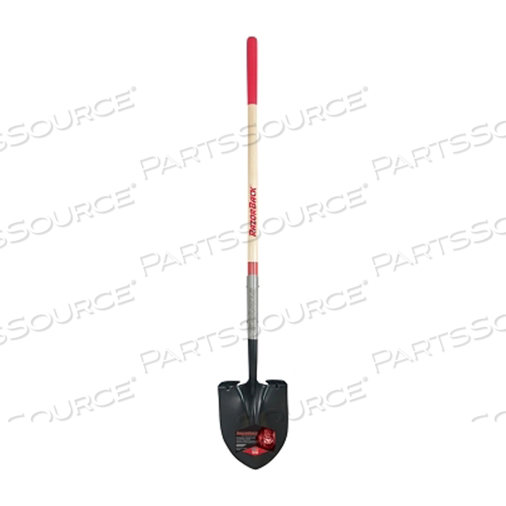 ROUND POINT SHOVEL 60-1/4 X9 X5 by Razor-Back