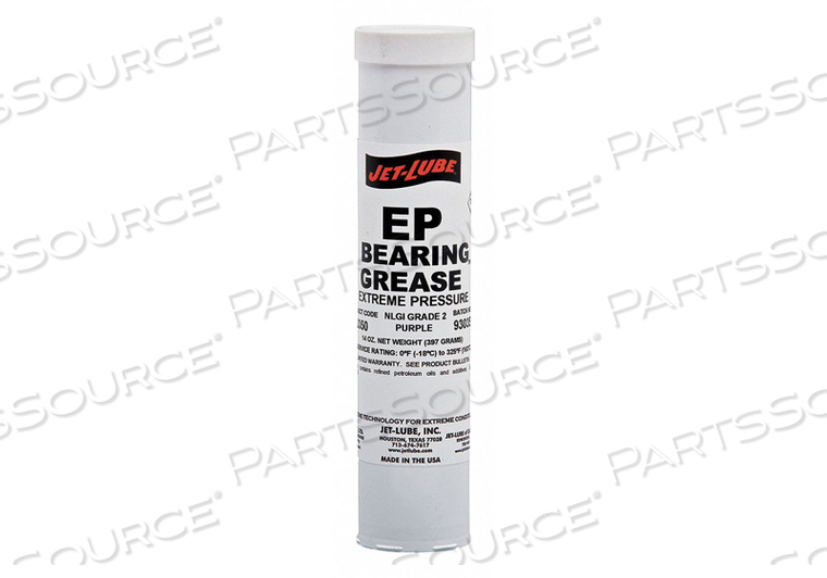 BEARING GREASE LITHIUM 14 OZ CARTRIDGE by Jet-Lube