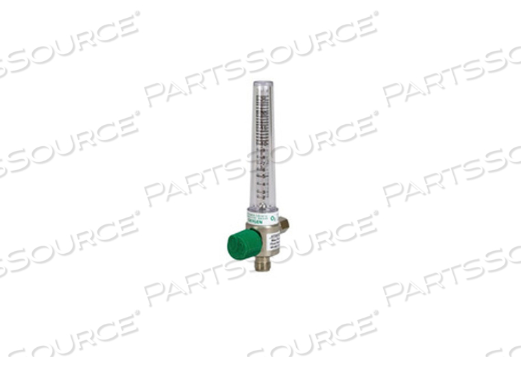 2 TO 26LPM POLYCARBONATE OXYGEN CHROME FLOWMETER by Precision Medical, Inc. 2 TO 26LPM POLYCARBONATE OXYGEN CHROME FLOWMETER by Precision Medical, Inc.