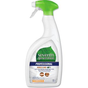 PROFESSIONAL WOOD CLEANER, 32 OZ. TRIGGER SPRAY, 8 BOTTLES - 44726 by Seventh Generation
