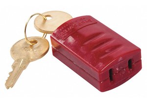 POWER CORD LOCKOUT RED by Brady Americas POWER CORD LOCKOUT RED by Brady Americas