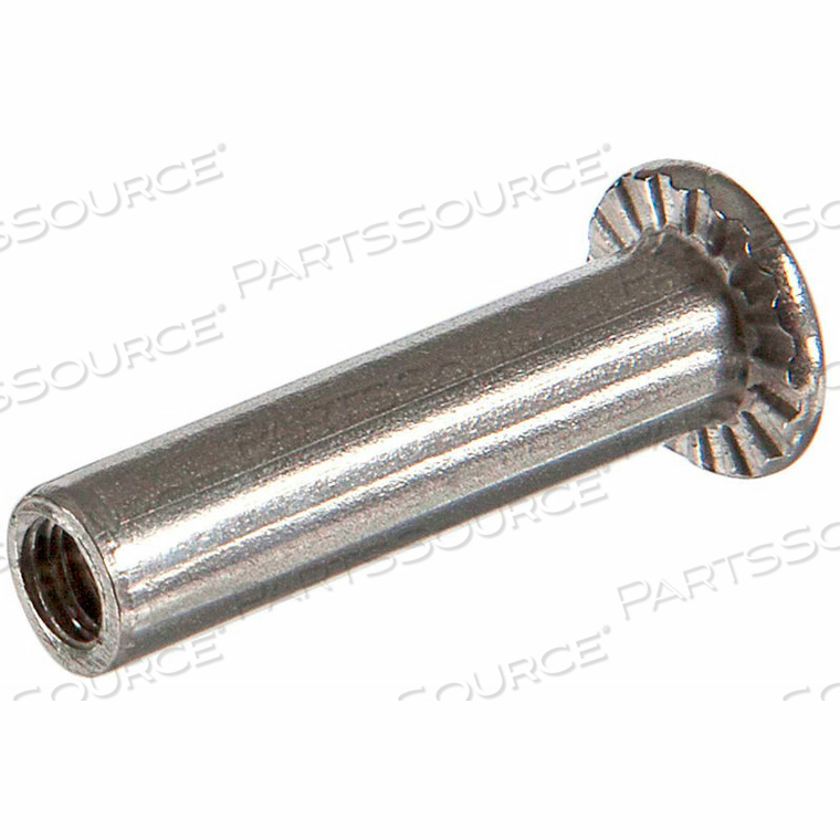 10-24 X 3/4" ONE-WAY SECURITY FEMALE SEX BOLT - TRUSS HEAD 18-8 STAINLESS STEEL - PKG OF 50 by Tamperproof Screw Company, Inc.