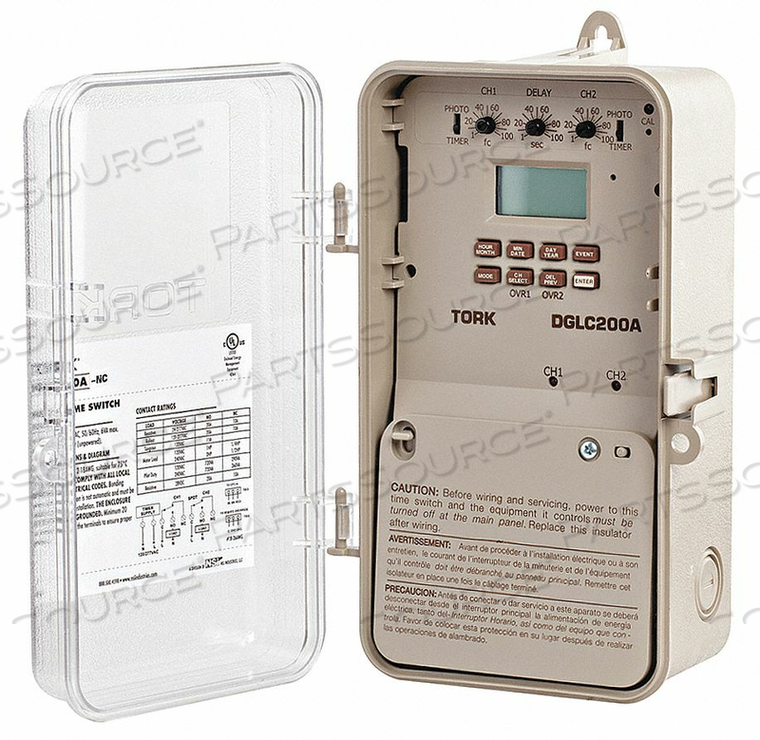 ELECTRONIC TIMER 7 DAYS SPDT by Tork