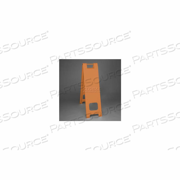 NARROWCADE BARRICADE SIGN STAND 45" H WITH 2 PANELS NO SHEETING by Plasticade