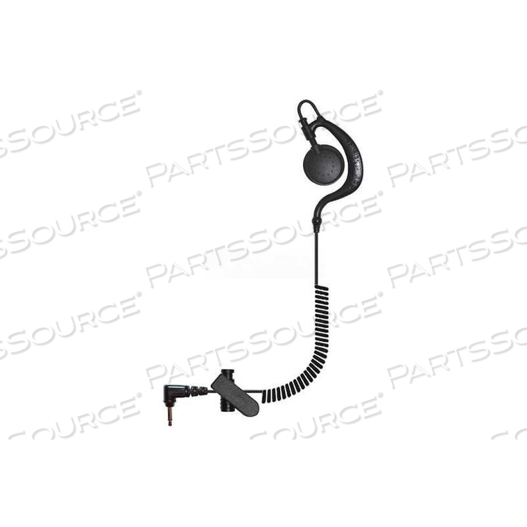 AGENT LISTEN-ONLY EARPIECE - SHORT CORD by Klein Electronics Inc