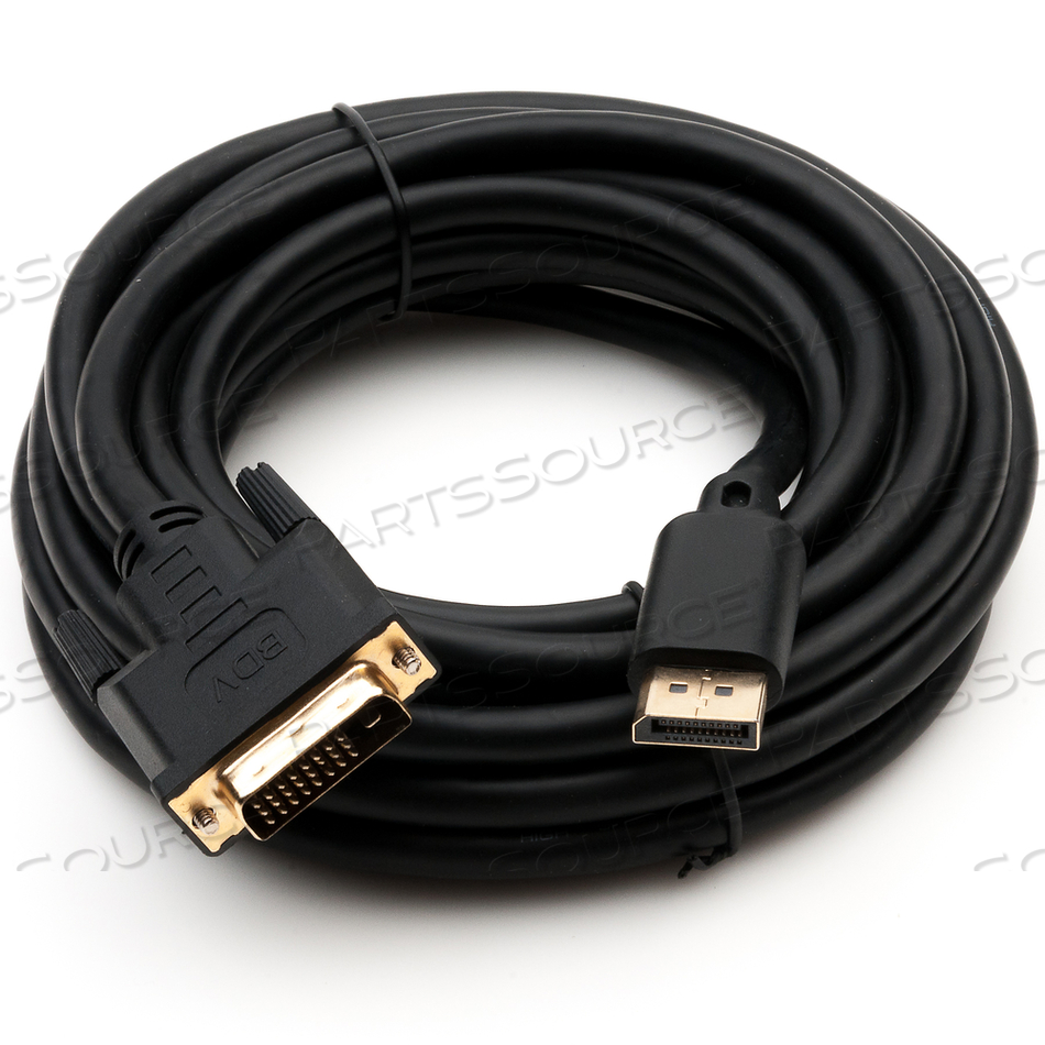 DP MALE TO DVI MALE CABLE, 5M by STERIS Corporation DP MALE TO DVI MALE CABLE, 5M by STERIS Corporation