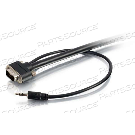 10FT C2G SEL VGA + 3.5MM A/V CABLE M/M by Legrand AV (C2G)