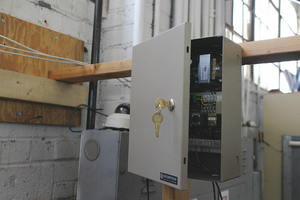 DOOR LOCKDOWN CONTROLLER POWDER COATED by Securitech DOOR LOCKDOWN CONTROLLER POWDER COATED by Securitech