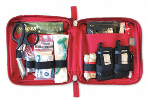 PRO RESPONSE TRAUMA KIT 1-1/2 D RED by Meret