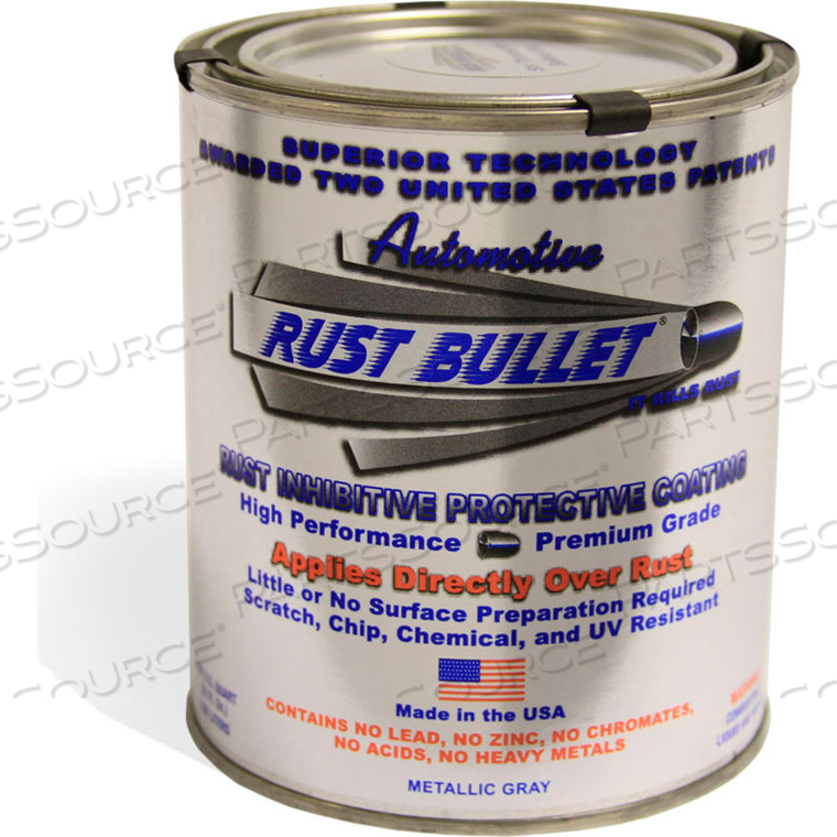 AUTOMOTIVE FORMULA RUST INHIBITIVE COATING QUART CAN 