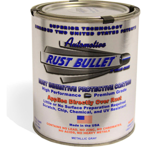 AUTOMOTIVE FORMULA RUST INHIBITIVE COATING QUART CAN by Rust Bullet LLC