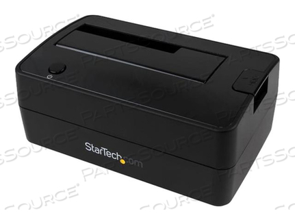 DOCK YOUR 2.5IN OR 3.5IN SATA SSD/HDD OVER HIGH PERFORMANCE USB 3.1 GEN 2 (10 GB by StarTech.com Ltd. DOCK YOUR 2.5IN OR 3.5IN SATA SSD/HDD OVER HIGH PERFORMANCE USB 3.1 GEN 2 (10 GB by StarTech.com Ltd.
