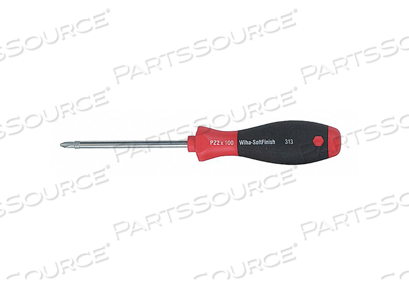 SOFTFINISH POZIDRIV SCREWDRIVER #2 X 100MM by Wiha Tools SOFTFINISH POZIDRIV SCREWDRIVER #2 X 100MM by Wiha Tools