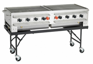 PORTABLE GAS GRILL BTUH 129000 by Crown Verity