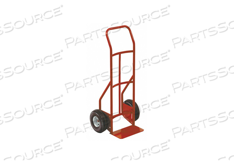STANDARD STEEL GENERAL PURPOSE HAND TRUCK, LOAD CAPACITY 650 LB, OVERALL DEPTH 17 7/8 IN, OVERALL HEIGHT 46 IN, OVERALL WIDTH 22 IN, NOSE PL by DAYTON ELECTRIC MANUFACTURING CO