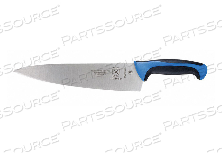 G6167 CHEFS KNIFE 10 IN. BLUE HANDLE by Mercer