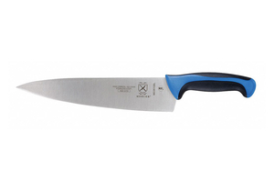 G6167 CHEFS KNIFE 10 IN. BLUE HANDLE by Mercer G6167 CHEFS KNIFE 10 IN. BLUE HANDLE by Mercer