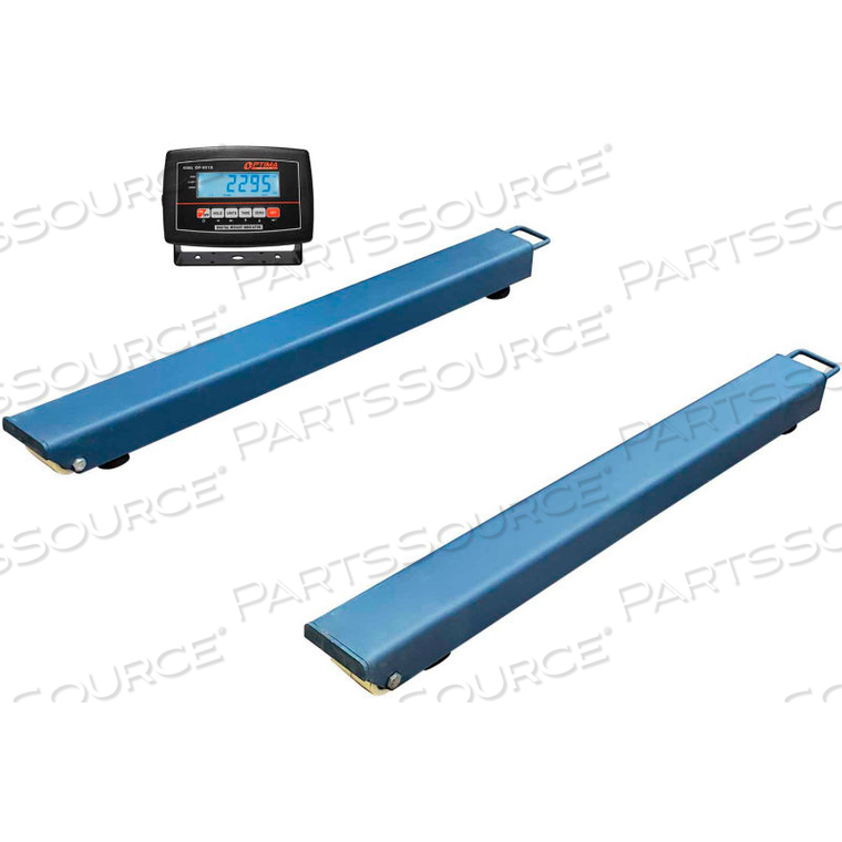 919 SERIES WEIGH BEAM SCALE WITH LED INDICATOR, 48"L, 5000 LB X 1 LB by Optima Scale Manufacturing Inc. 919 SERIES WEIGH BEAM SCALE WITH LED INDICATOR, 48"L, 5000 LB X 1 LB by Optima Scale Manufacturing Inc.