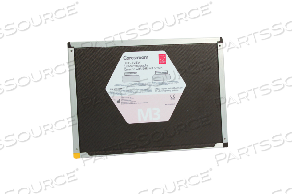 18X24 CM. DIRECTVIEW CR MAMMOGRAPHY CASSETTE W/EHR-M3 SCREEN FOR CR SYSTEMS. 