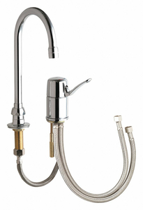 GOOSENECK CHROME CHICAGO FAUCETS 2302 by Chicago Faucets