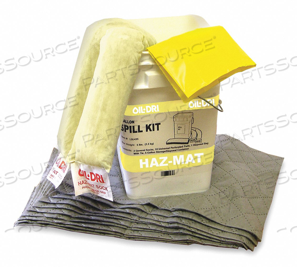 SPILL KIT CHEM/HAZMAT by Oil-Dri SPILL KIT CHEM/HAZMAT by Oil-Dri