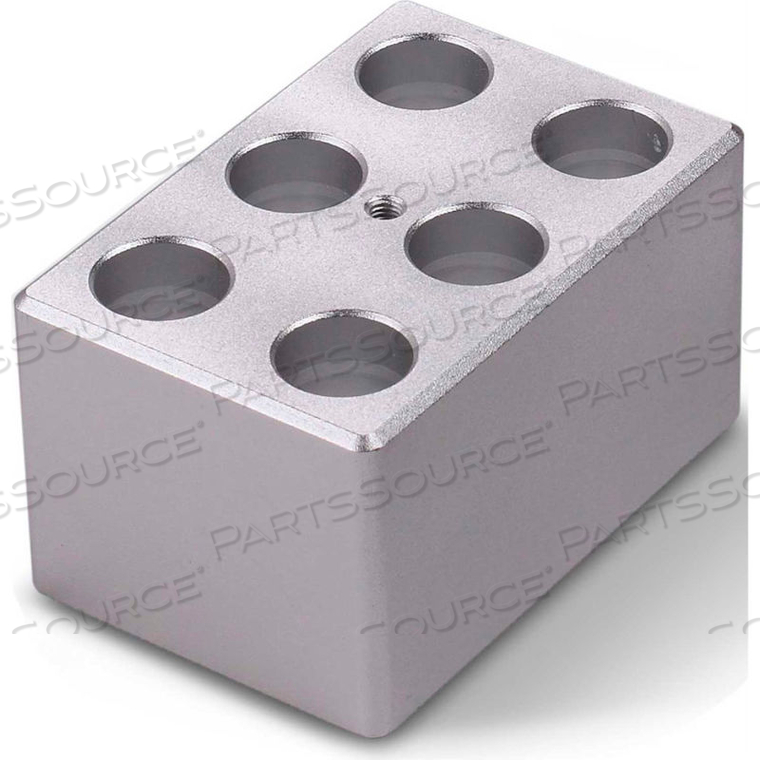 BLOCK HEATER FOR COMPACT DRY BATH/BLOCK HEATER, 6 X 2.0 ML TUBES (1/4 BLOCK) by Thermo Fisher Scientific (Asheville)