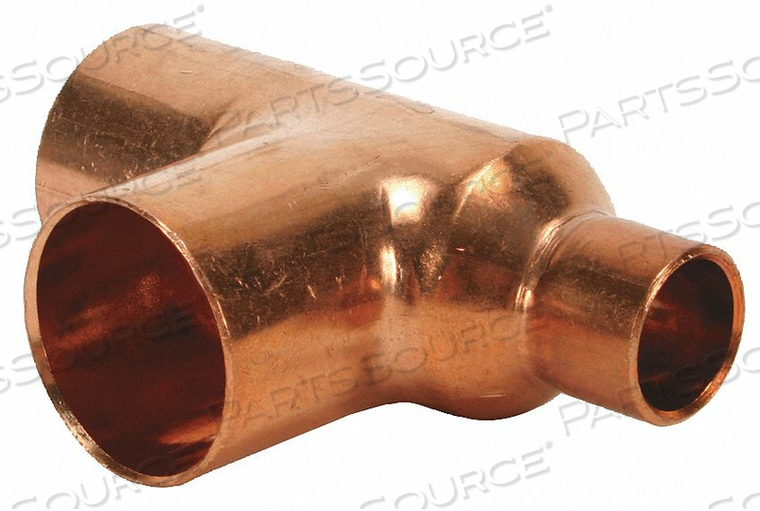REDUCING TEE WROT COPPER 3/4 X1/2 X1/2 by Nibco REDUCING TEE WROT COPPER 3/4 X1/2 X1/2 by Nibco