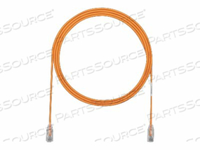 PANDUIT TX6-28 CATEGORY 6 PERFORMANCE - PATCH CABLE - RJ-45 (M) TO RJ-45 (M) - 6 FT - UTP - CAT 6 - IEEE 802.3AF/IEEE 802.3AT - BOOTED, HALOGEN-FREE, SNAGLESS, STRANDED - ORANGE - (QTY PER PACK: 25) 