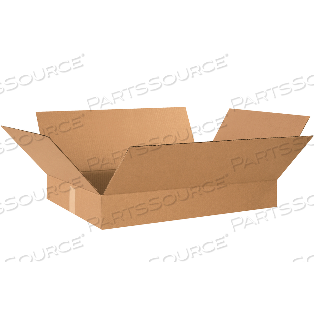 FLAT CORRUGATED BOXES, 19" X 12" X 3", KRAFT, 25/BUNDLE by BOX Partners (Box Acquisitions, LLC)