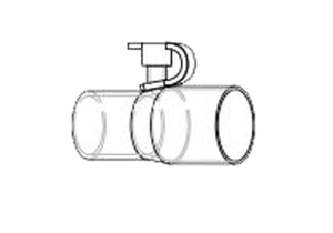 ATTACHMENT, OXYGEN ENRICHMENT, DISPOSABLE, FOR USE WITH: FOR 302418 PRESSURE RELIEF VALVE by Philips