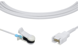 ADULT EAR CLIP SENSOR - 3.5 FT by GE Medical Systems Information Technology (GEMSIT)