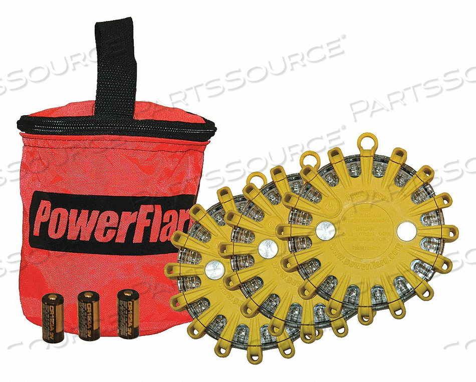 D6164 LED SAFETY FLARE LED COLOR AMBER by PowerFlare