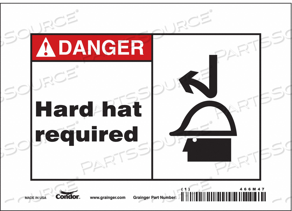 SAFETY SIGN PERSONAL PROTECTION 5 H 