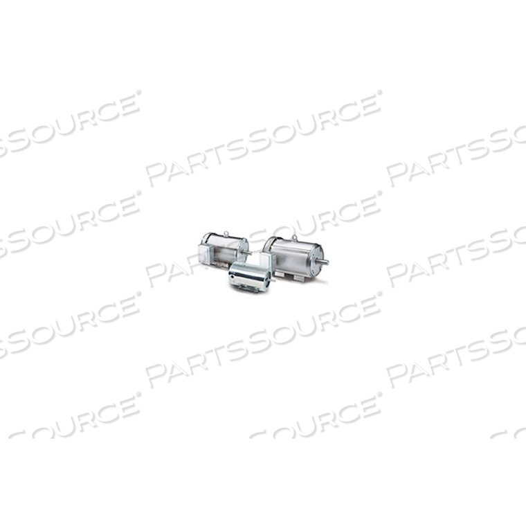 WASHDOWN MOTOR-1/3HP, 115/208-230V, 1725RPM, TENV, RIGID C, 1.15 SF, 72 EFF. by Leeson