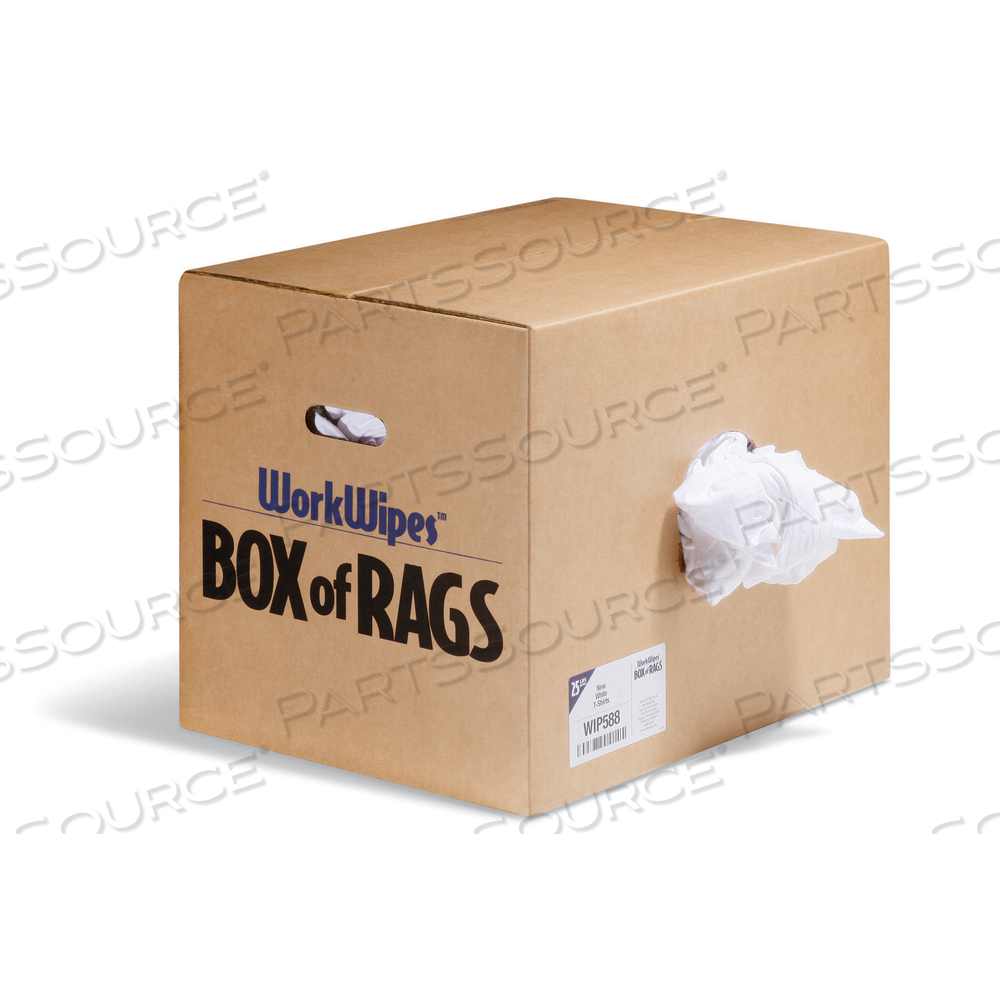 WORKWIPES NEW WHITE T-SHIRT IN BOX by New Pig Corporation